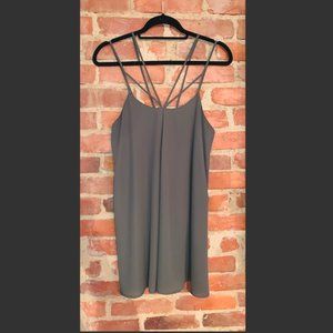 Olive Green Mini Dress